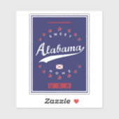 Alabama Sticker (Vel)