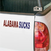 Alabama Sucks Bumpersticker (Op Truck)