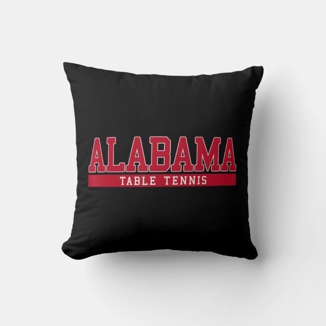 Alabama Table Tennis Kussen (Voorkant)