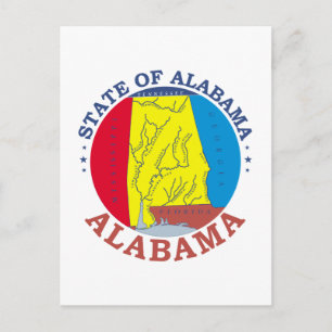 Alabama-teken Briefkaart