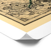 Alabama & Tennessee Railroad Map 1867 Poster (Hoek)