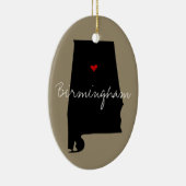 Alabama Town Keramisch Ornament (Rechts)