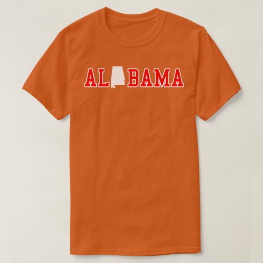 Alabama TShirt 8 (Design devant)