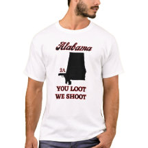 Alabama Tweede Amendement Vrijheid T-shirt