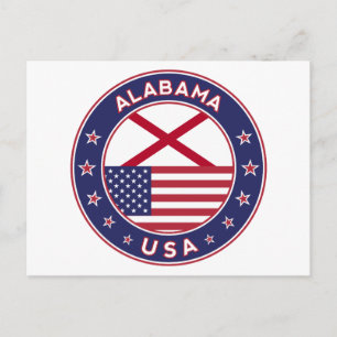 Alabama, Verenigde Staten, Alabama Briefkaart
