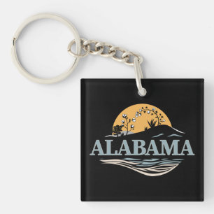 Alabama Verenigde Staten Sleutelhanger