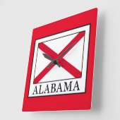 Alabama Vierkante Klok (Hoek)