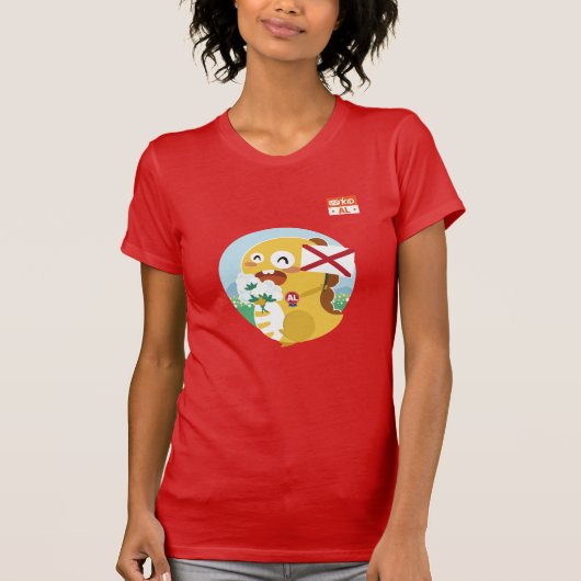 Alabama VIPKID T-Shirt (oranje) (Voorkant)