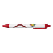 Alabama vlag zwarte inkt pen (Bodem)