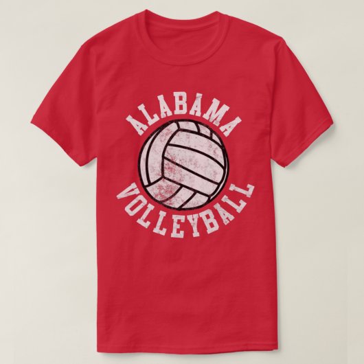 Alabama Volleyball T-shirt (Design voorkant)