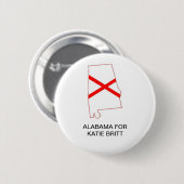 ALABAMA voor KATIE BRITT 2022 Senaat Button (Voorkant /achterkant)