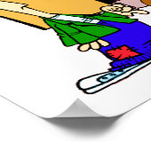 Alabama vs Auburn Rivaliteit Poster (Hoek)