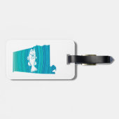 Alabama Wave Vist Bagagelabel (Achterkant horizontaal)