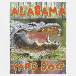 ALABAMA YARD CHIEN Couvertures en polaire