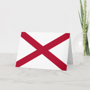 Alabamaanse vlag, vlag van Alabama Kaart