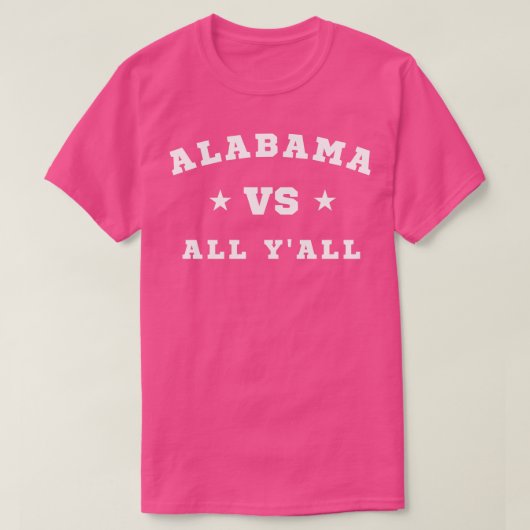 AlabamaVsAll TShirt (Design devant)