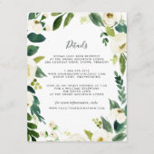 Alabaster Guest Information Kaart (Voorkant)