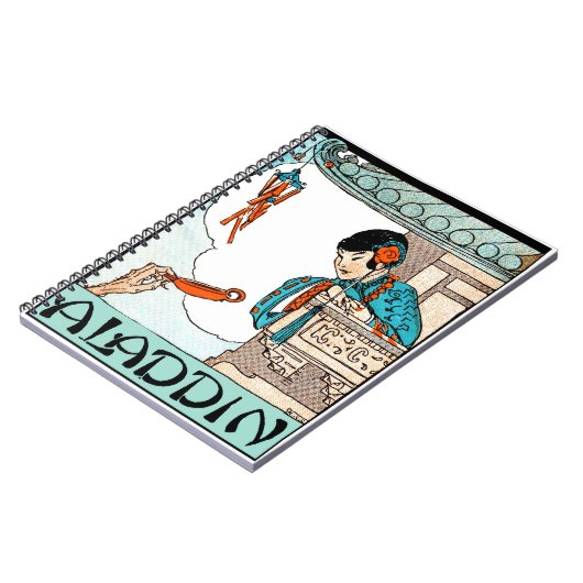 Aladdin Chinees Magische Lantaarn Notitieboek (Linkerzijde)