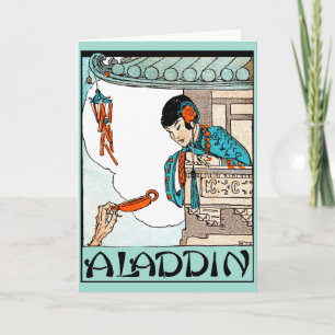 Aladdin Chinese Vintage Magische Lantaarn Kaart