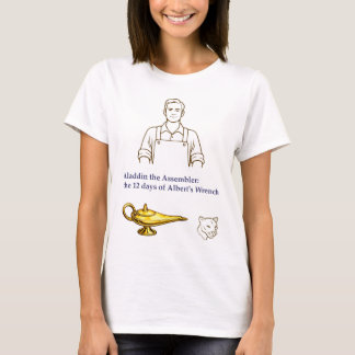 Aladdin de Assembler: de 12 dagen van Alberts Wre T-shirt