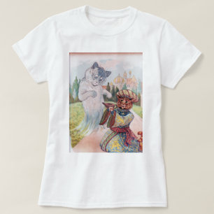 Aladdin en de Magic Lamp, Louis Wain T-shirt