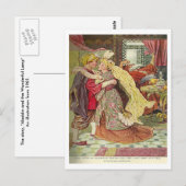 Aladdin en de Wonderful Lamp Briefkaart (Voorkant / Achterkant)