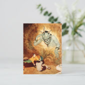 Aladdin en Efrite Briefkaart (Staand voorkant)