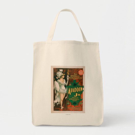 Aladdin Jr. Tale of a Wonderful Lamp Theater 2 Tote Bag (Voorkant)