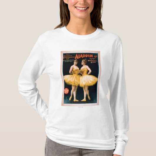 Aladdin Jr. Tale of a Wonderful Lamp Theater T-shirt (Voorkant)