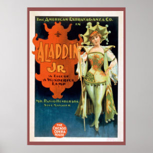Aladdin Jr Theater Poster