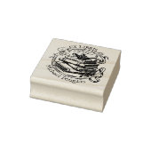 Aladdin Lamp Custom Ex Libris, Boek Rubberstempel (Stempel)