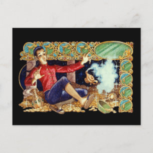 Aladdin's Lamp Briefkaart