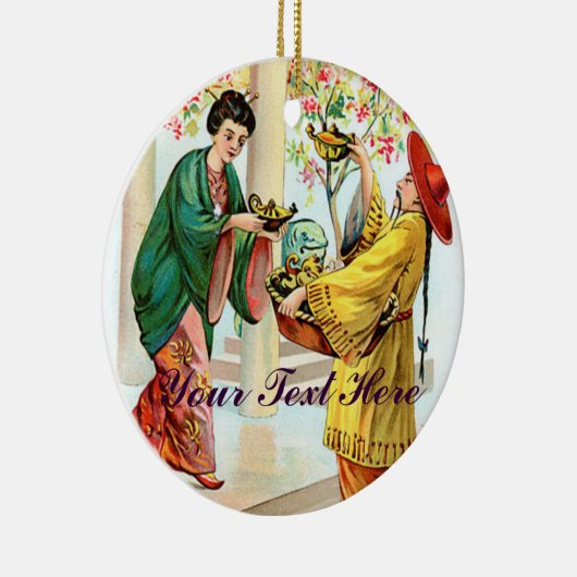 Aladdin's lamp keramisch ornament (Rechts)