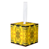 Aladin Decorative Cube Ornament (Voorkant hoekig)