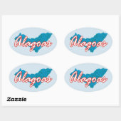 Alagoas Ovale Sticker (Vel)