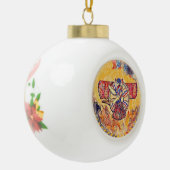 Alaha Ashur Ceramic Ball Ornament (Links)