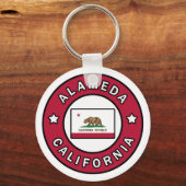 Alameda California Sleutelhanger (Voorkant)