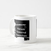 Alameda Paranormal Swag! Koffiemok (Voorkant links)