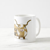 Alamo Et Longhorn Mug (Devant droit)