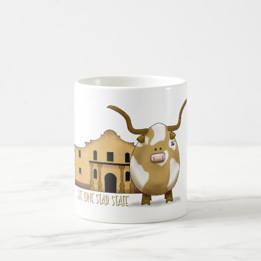 Alamo Et Longhorn Mug (Centre)
