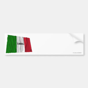 Alamo Flag Bumpersticker