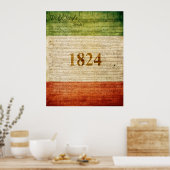 Alamo Flag Poster (Keuken)