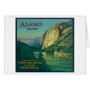 Alamo LabelFillmore orange, CA