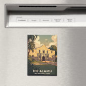 Alamo San Antonio Texas Reizen Magneet (Insitu (Vaatwasser))