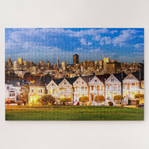 Alamo Square at Twilight Legpuzzel