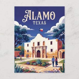 Alamo USA Briefkaart