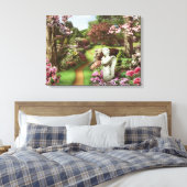 Alan Giana "Angel's Embrace" Canvas Print (Insitu (Slaapkamer))