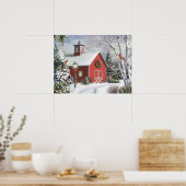 Alan Giana "As Winter Calls" Poster (Keuken)