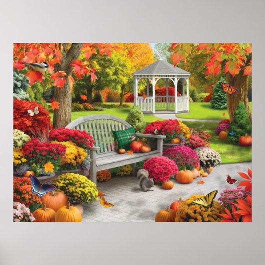 Alan Giana "Autumn Oasis 2" Poster (Voorkant)