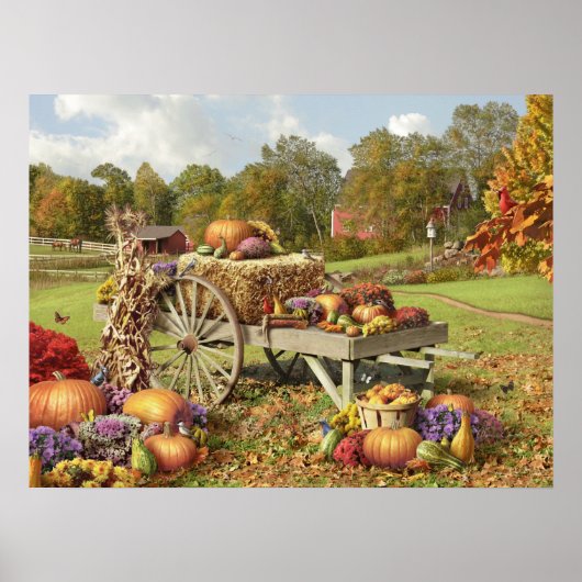 Alan Giana "Autumn Treasures" Poster (Voorkant)